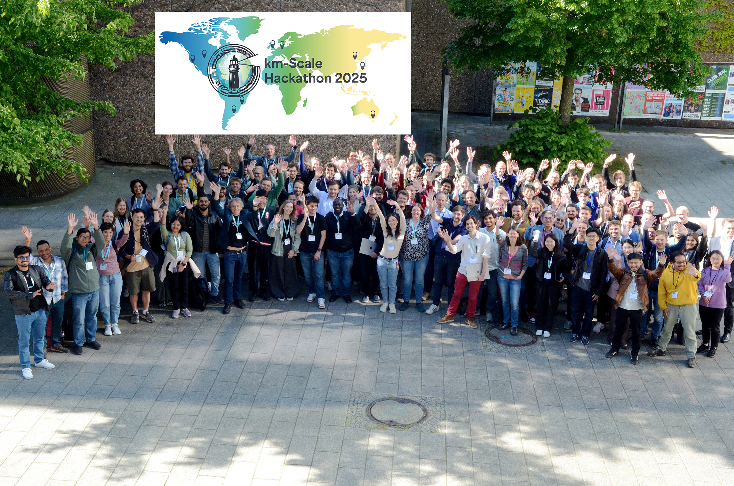 Smiles and codes for km-scale climate modelling (© MPI-M)